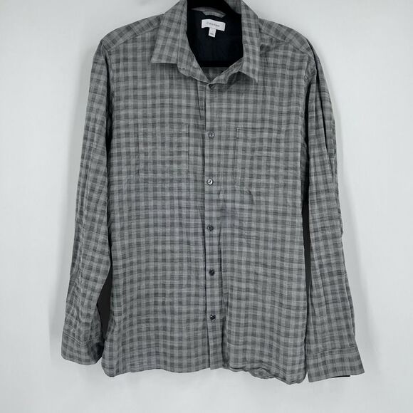 Men’s Calvin Klein Van Heusen Express Dress Shirt Lot group Large button down - Picture 8 of 9